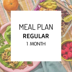 Regular Meal Plan – 1 Month