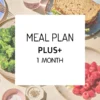 Plus+ Meal Plan – 1 Month