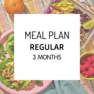 Regular Meal Plan – 3 Months