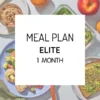 Elite Meal Plan – 1 Month